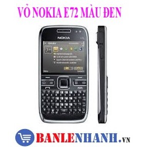 VỎ NOKIA E72 MÀU ĐEN [VỎ ZIN, XỊN]
