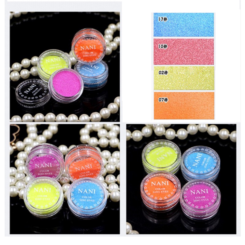 [Hàng mới về] Bột nhũ kim tuyến dùng để trang điểm mắt / môi / móng tay đa năng tiện dụng thương hiệu NANI | BigBuy360 - bigbuy360.vn