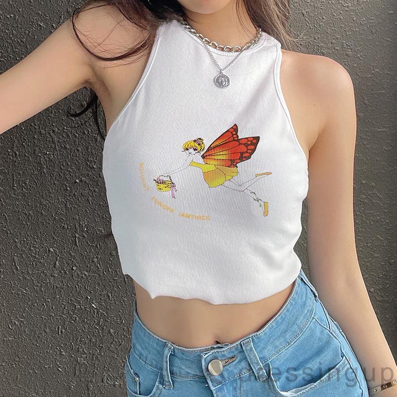 Áo Thun Sát Nách Cổ Tròn In Hình Yêu Tinh Độc Đáo | BigBuy360 - bigbuy360.vn