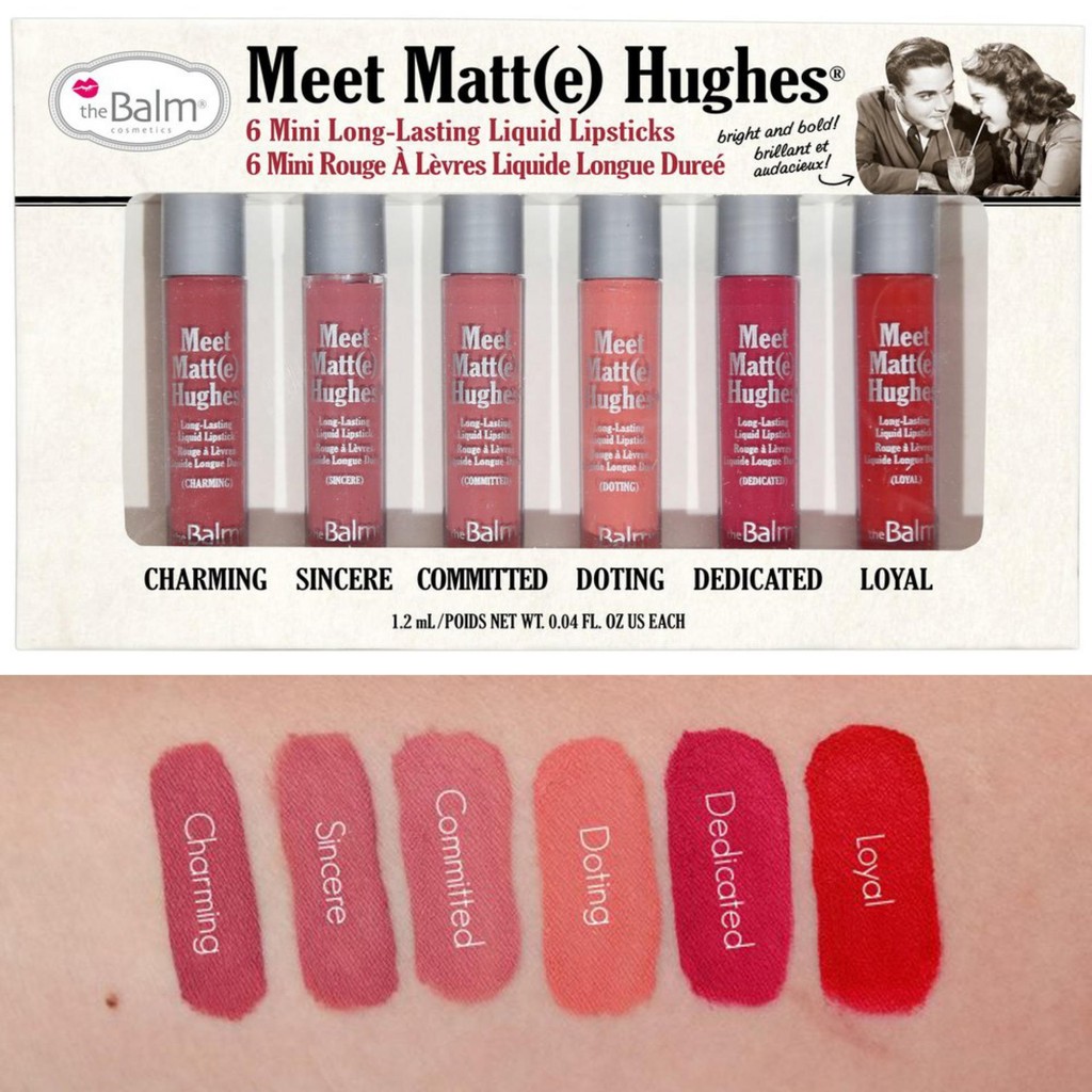 Son mini lẻ The Balm - Meet Matte Hughes