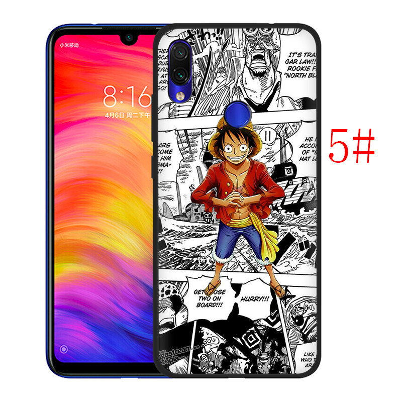 Ốp Lưng Silicone Mềm In Hình Nhân Vật Luffy Gear 2nd Cho Xiaomi Mi 6 / 8 / 9 / Se / 10 Lite / Pro