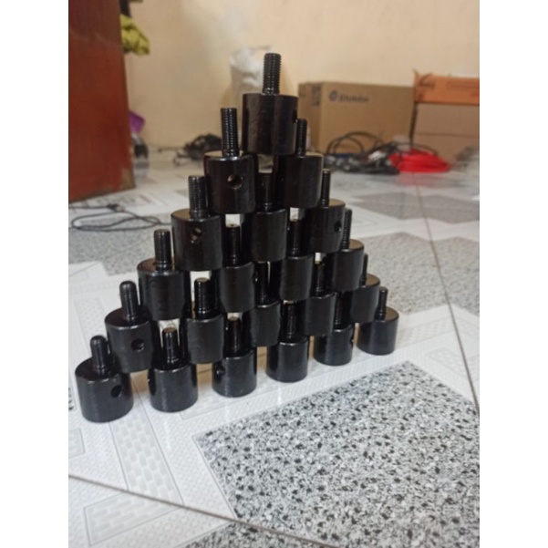 Cục nâng ghế lái cho xe Xpander i10 và nhiều dòng xe khác -ren 10 ly Loại 3cm