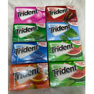 [NHIỀU VỊ] Kẹo Gum Trident Mỹ