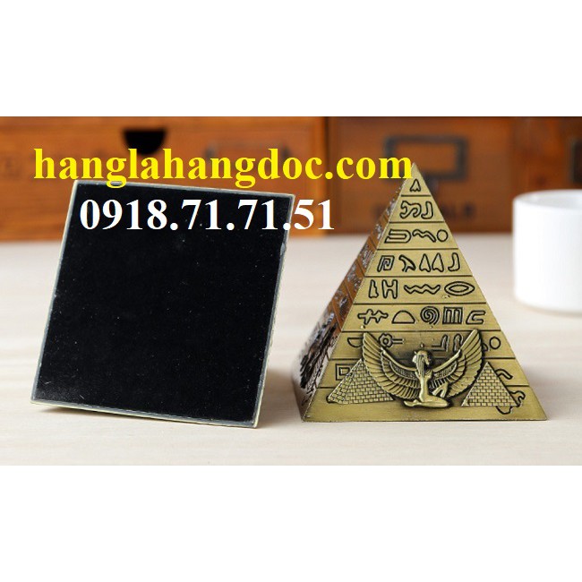 Kim tự tháp thu nhỏ biểu tượng của Ai Cập cổ đại (10x10x10cm)