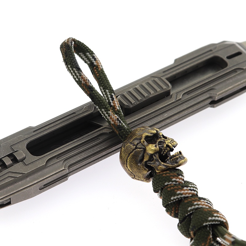 Mặt Dây Chuyền Hình Đầu Lâu Mở Bằng Đồng Thau DIY