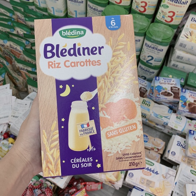 Bột lắc sữa đêm Bledina Pháp