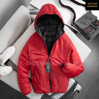 Áo phao nam 2 mặt, áo phao lông vũ siêu nhẹ, siêu ấm unisex dành cho cả nam và nữ PN