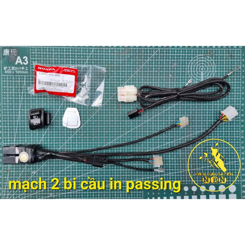 Mạch bi cầu Winner X 2bi in passing