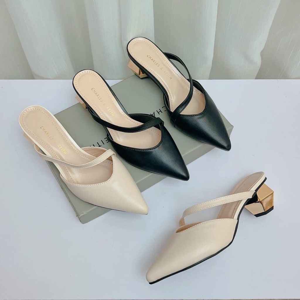 Guốc Nữ 5 Phân Thiết Kế Quai Chéo Chuẩn Phom Size 35 - 39