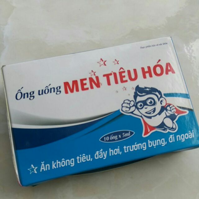 Ống Uống Men Tiêu Hóa Kingphar