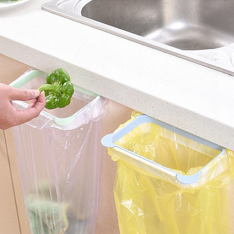 1 Giá Đỡ Túi Rác/ Đồ Dùng Nhà Bếp Hình Gấu Trúc Treo Cửa Tủ Giúp Khô Ráo Tiết Kiệm Không Gian