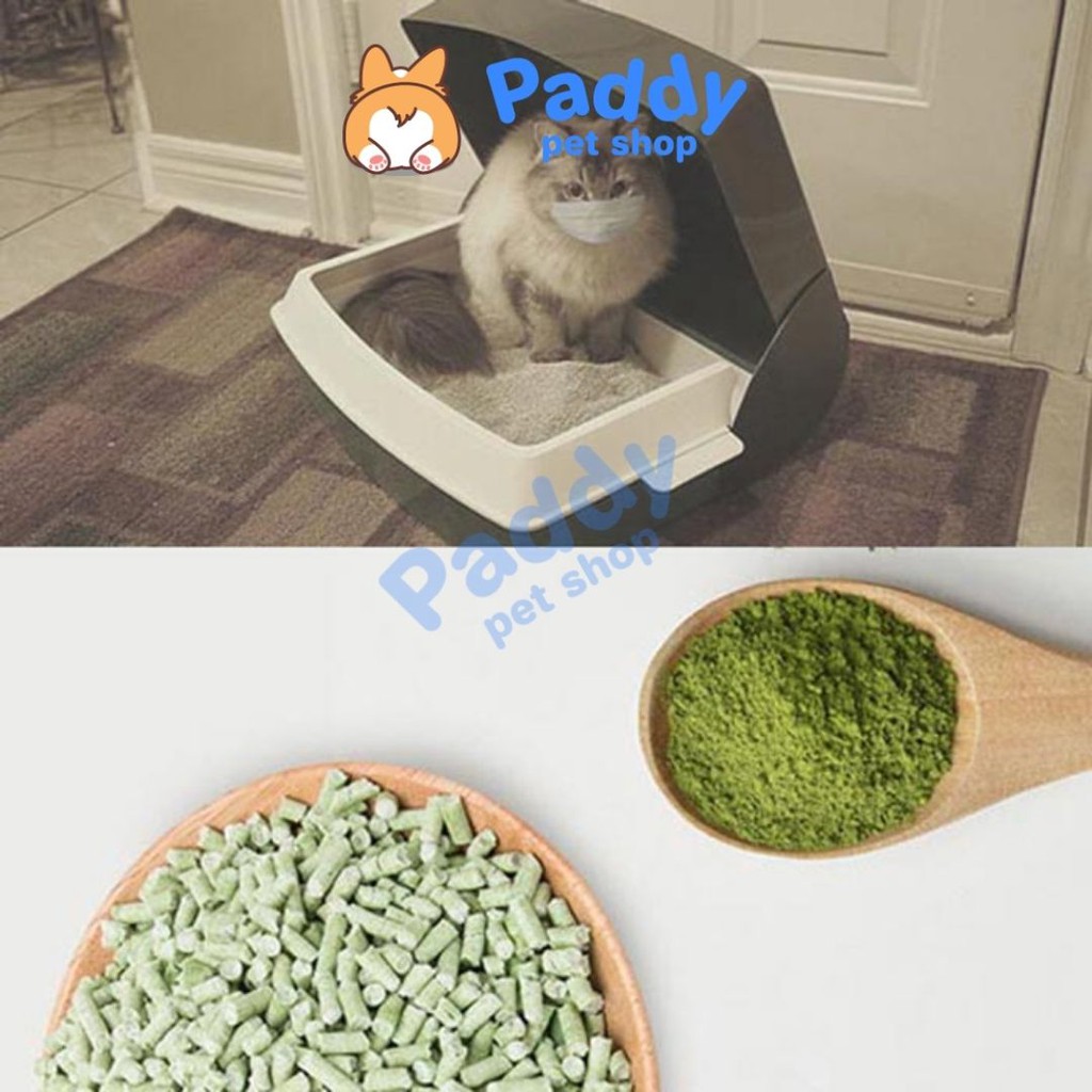 Cát Vệ Sinh Acro Pet Tofu Đậu Nành Hữu Cơ Cho Mèo 5L