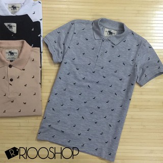 Áo thun nam có cổ Deer cao cấp