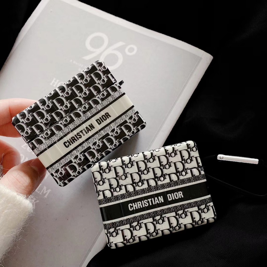 Thương hiệu lớn âu mỹ dior apple airpods pro hộp đựng tai nghe bluetooth airpods1/2 dior street wear pro shock-resist protection case