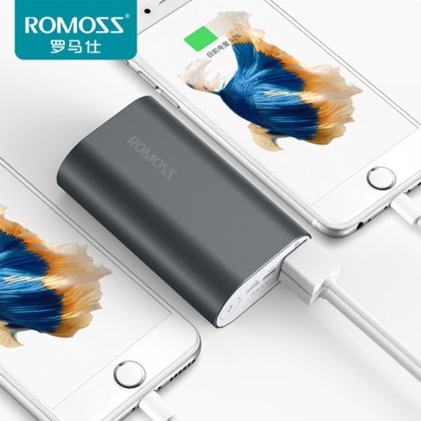 PIN SẠC DỰ PHÒNG ROMOSS ACE 10000MAH CHÍNH HÃNG- 2 CỔNG SẠC IPUT (CỔNG LIGHTNING VÀ MICRO USB)