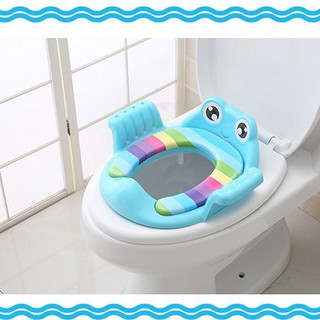 Lót bồn cầu hình ếch cho bé