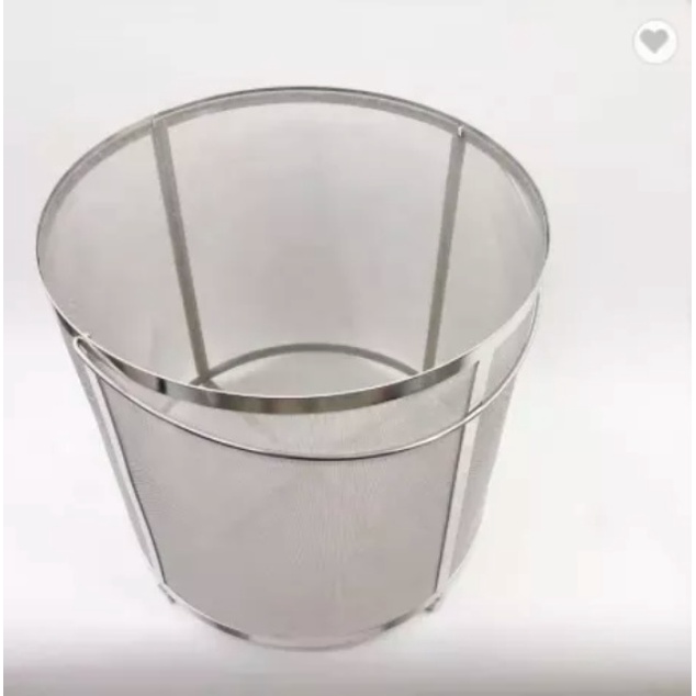 Túi Lưới Inox 304 thả vào nồi hỗ trợ nấu bia Mashing Malt 35x35cm ❤️Hanrui Offical❤️