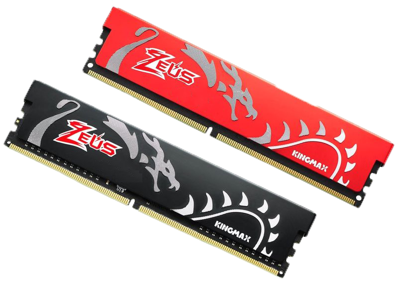 Ram PC Tản Nhiệt KingMax Zeus DDR3 Bus 1600mHz 8GB4GB Renew BH 3 Năm