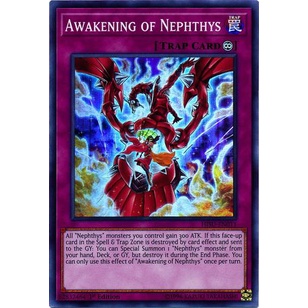Thẻ bài Yugioh - TCG - Awakening of Nephthys / HISU-EN011