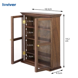 Vỏ Gỗ Trưng Bày Trang Trí Nhà Búp Bê Tỉ Lệ 1: 6