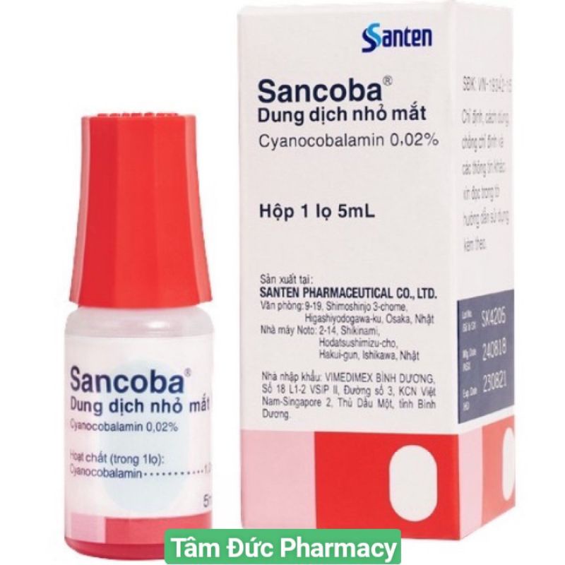 Nhỏ mắt Sancoba Nhật Bản