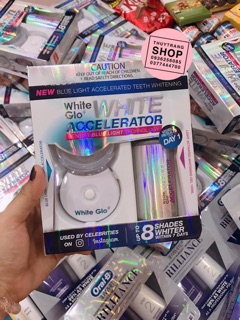 [Chính Hãng ]🇦🇺Set ngậm trắng răng WHITE GLO