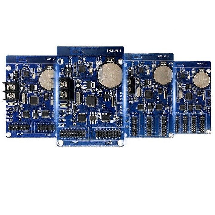 Mạch điều khiển HD W03 - card led ma trận 1 màu, 3 màu