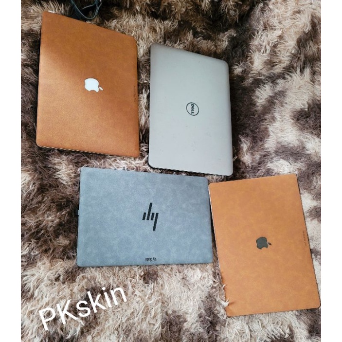 Miếng dán skin da cho laptop HP và Macbook