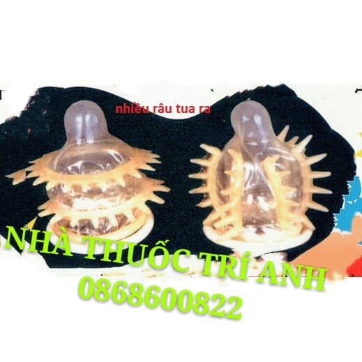 HỘP 2 CÁI BAO CAO SU GOLD GAI RÂU LỚN