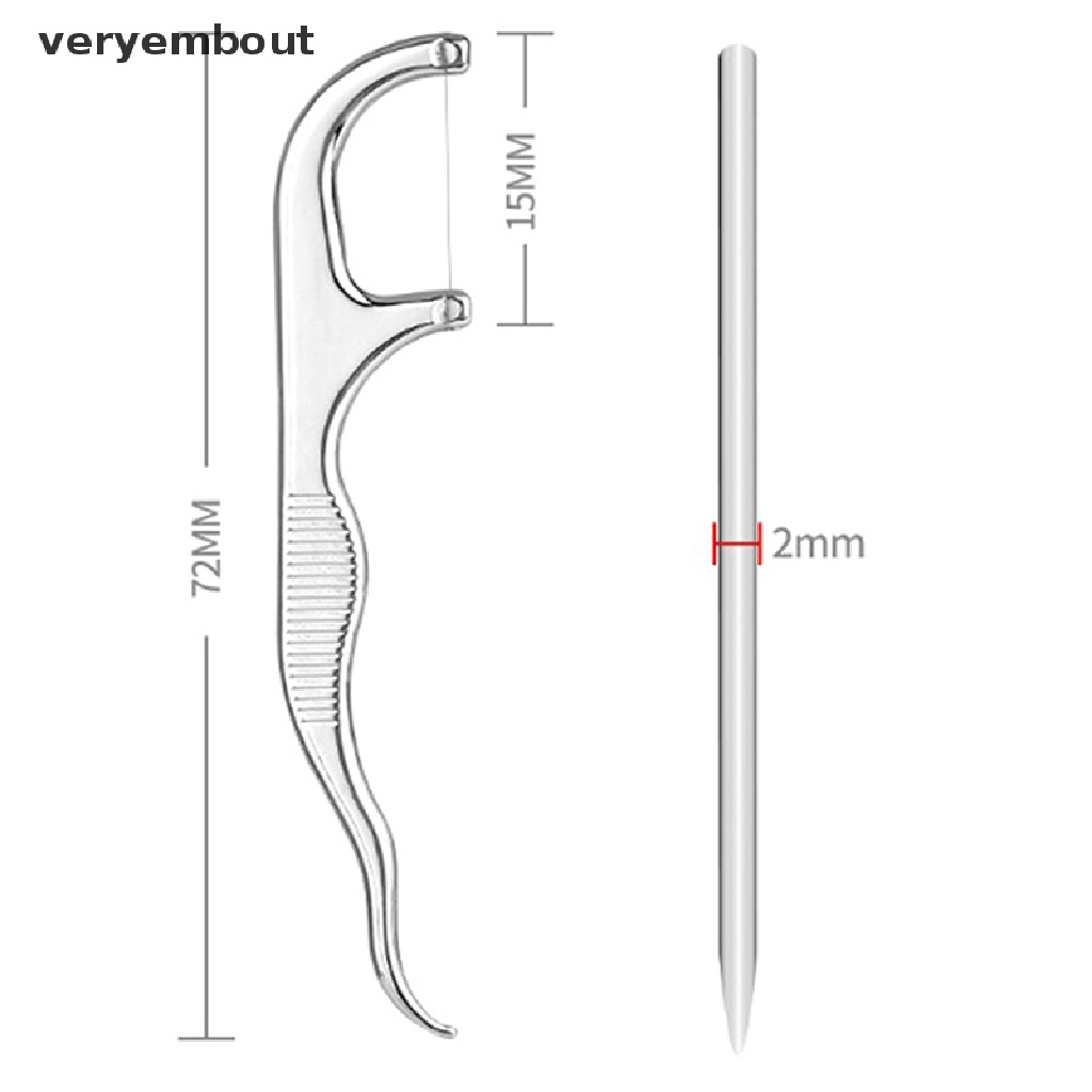 Giá Đỡ Tăm Xỉa Răng Bằng Thép Không Gỉ Tái Sử Dụng Tiện Lợi