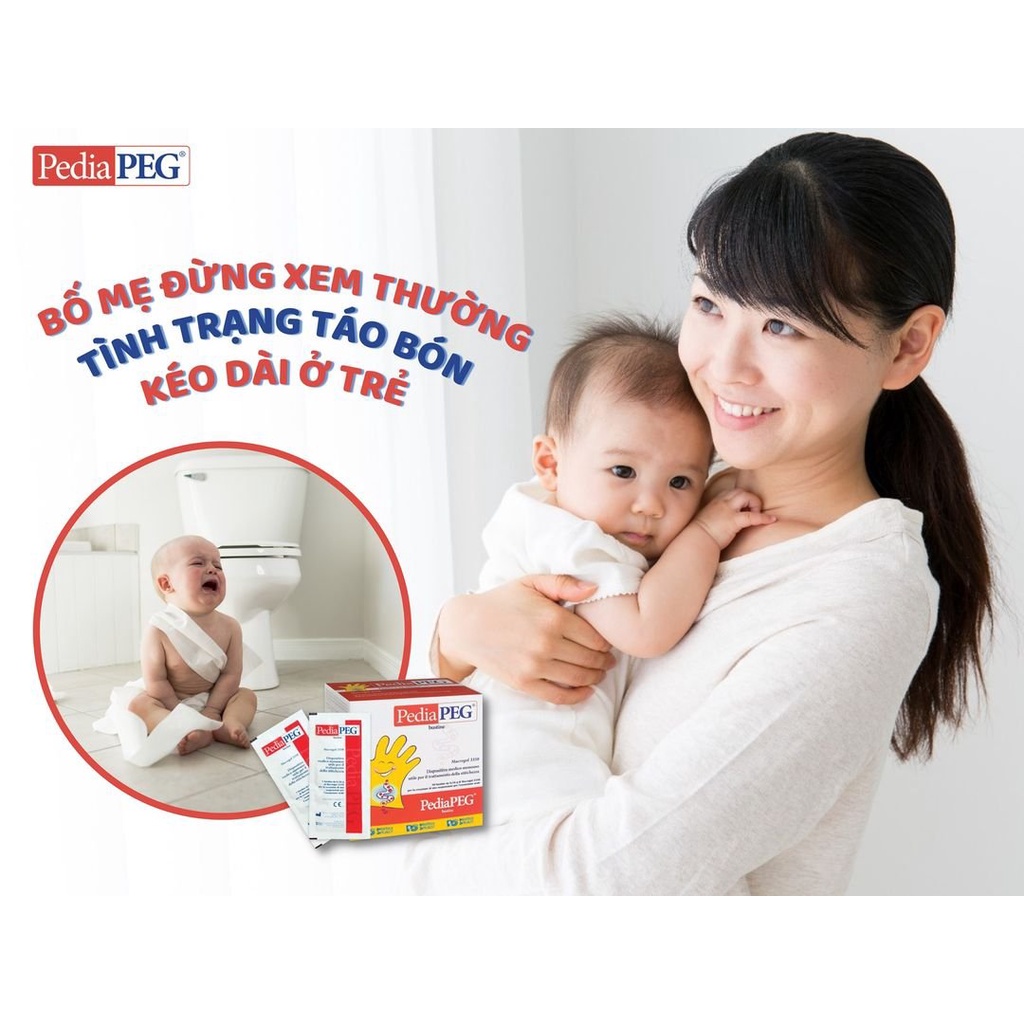 Hỗ trợ cải thiện táo bón hiệu quả, an toàn cho bé Pedia PEG- Superbox Store