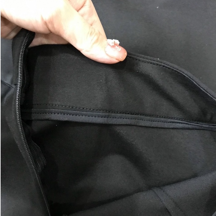 Chân váy bút chì ngắn Homieyl cao cấp, chân váy công sở nữ màu đen dài xẻ sau | BigBuy360 - bigbuy360.vn