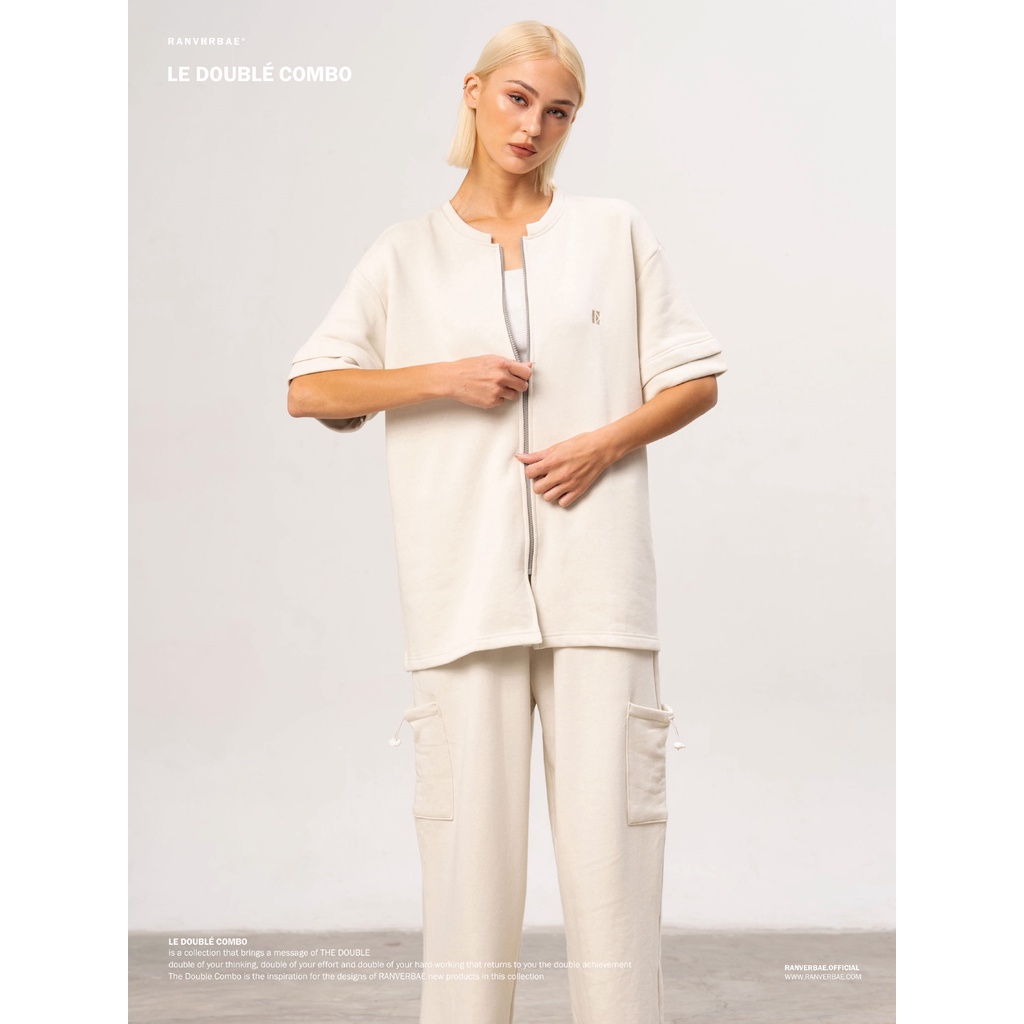 Áo Thun RANVERBAE Double Sleeve Kem