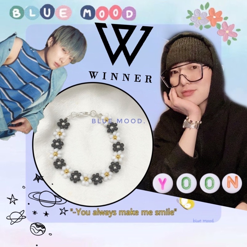 Vòng tay handmade hạt cườm Inspired Seungyoon Winner