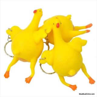 Móc khóa gà đẻ trứng