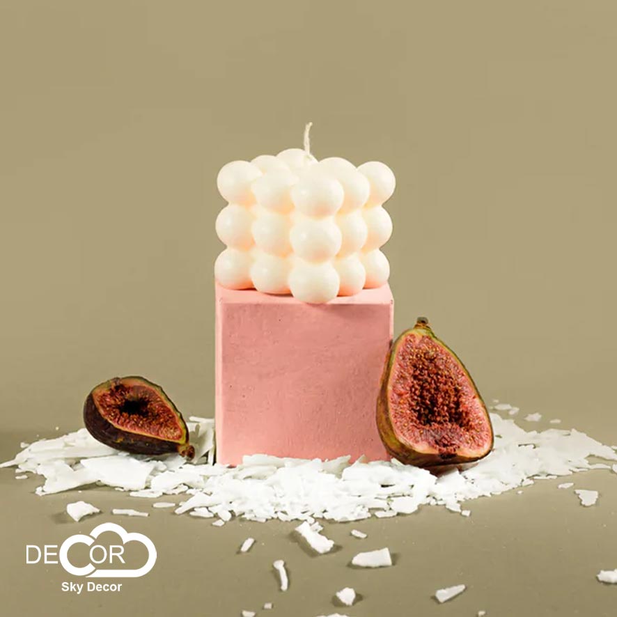 Nến thơm rubik Sky Decor - Nến rubik trang trí phòng ngủ, phòng khách và decor bàn học