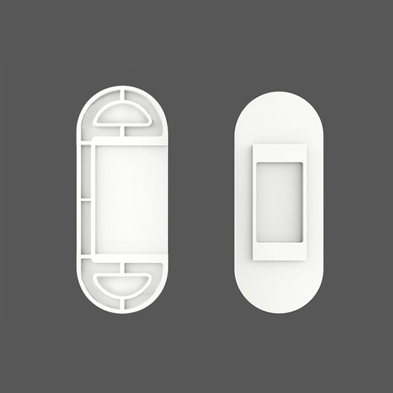 Bộ 2 giá đỡ ổ cắm điện tự dính không cần khoan tiện dụng