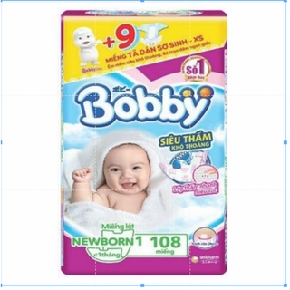 Miếng lót sơ sinh Bobby Newborn 1-108