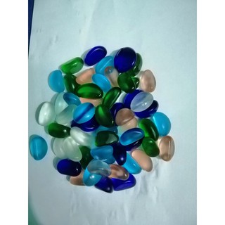 Sỏi màu trang trí bể cá