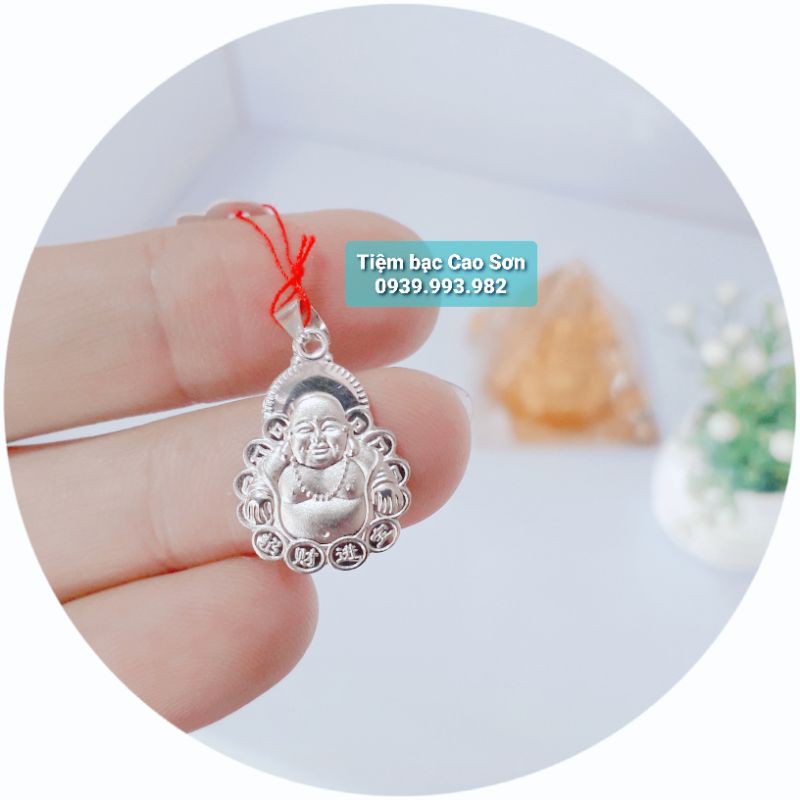 Mặt Phật Di Lặc - Bạc 925 cao cấp