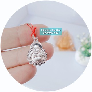 Mặt Phật Di Lặc - Bạc 925 cao cấp