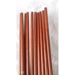 10 đôi đũa gỗ hương khảm trai cao cấp