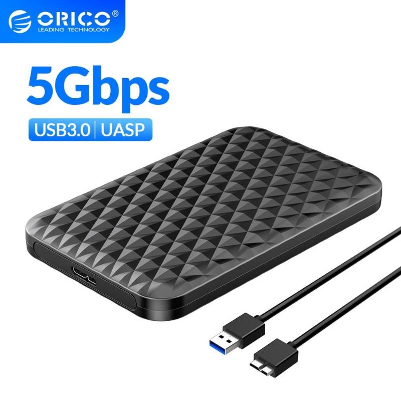 HDD Box hộp đựng ổ cứng ORICO 2520U3 2.5 inch SATA 3.0 đến cổng USB 3.0 5 Gbps 4TB SSD/HDD hỗ trợ UASP HD