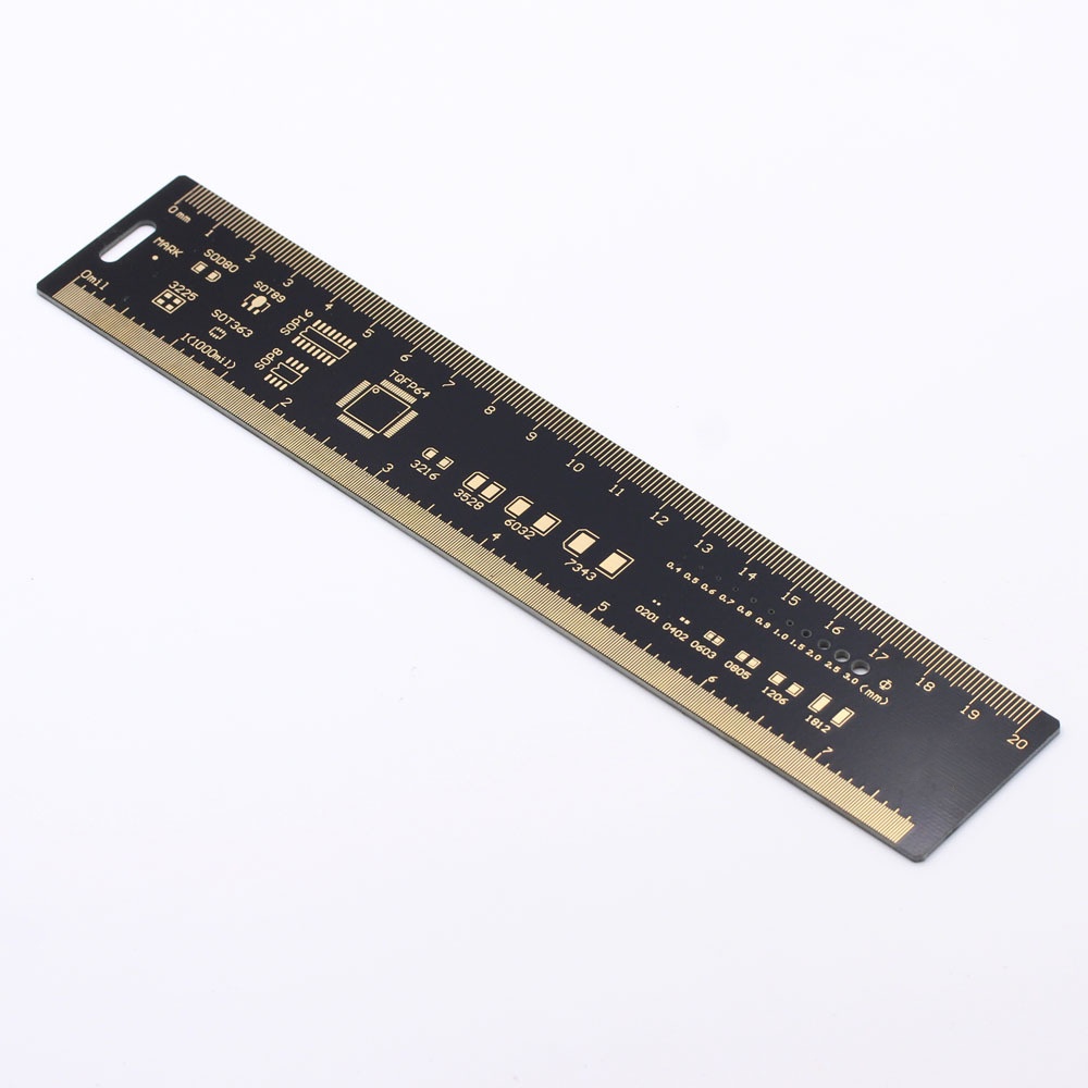 PCB Ruler for Electronic Engineers Geeks Makers Arduino Fans PCB Reference Ruler PCB Packaging Unit burang