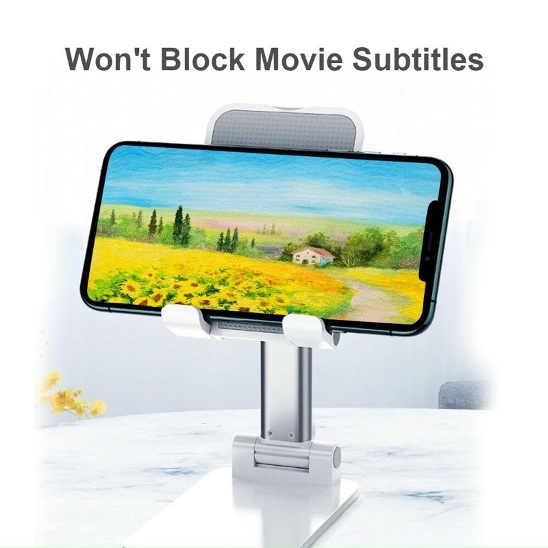 Giá đỡ điện thoại, máy tính gấp gọn chống trơn trượt