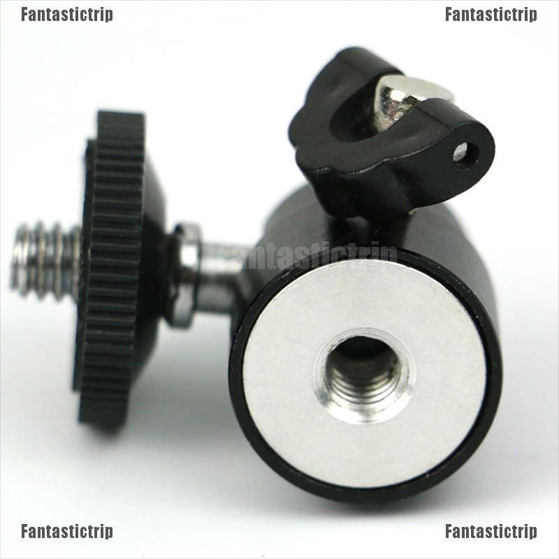 Fantastictrip Mini 1/4" 360 Swivel Ball Head Screw Tripod DSLR Ballhead Stand For Camera