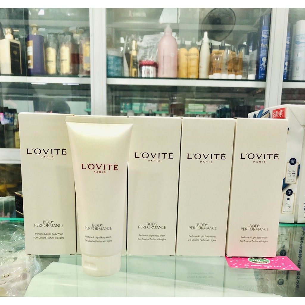 Sữa tắm nước hoa L'OVITE