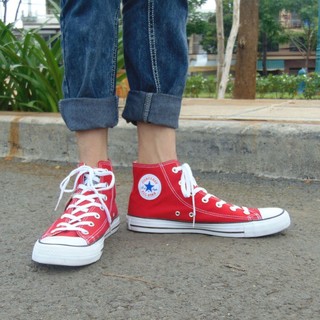 Giày  AllStars Cổ Cao Đỏ Tươi Nam