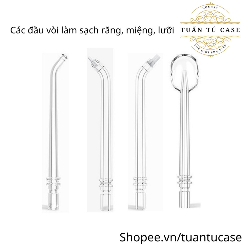 Máy tăm nước cầm tay Oral Irrigator làm sạch răng miệng linh hoạt nhỏ gọn tiện lợi