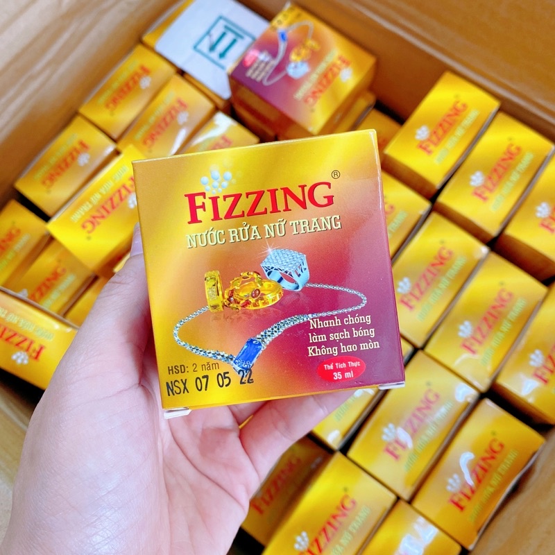 Nước rửa nữ trang làm sạch nữ trang vàng/bạc